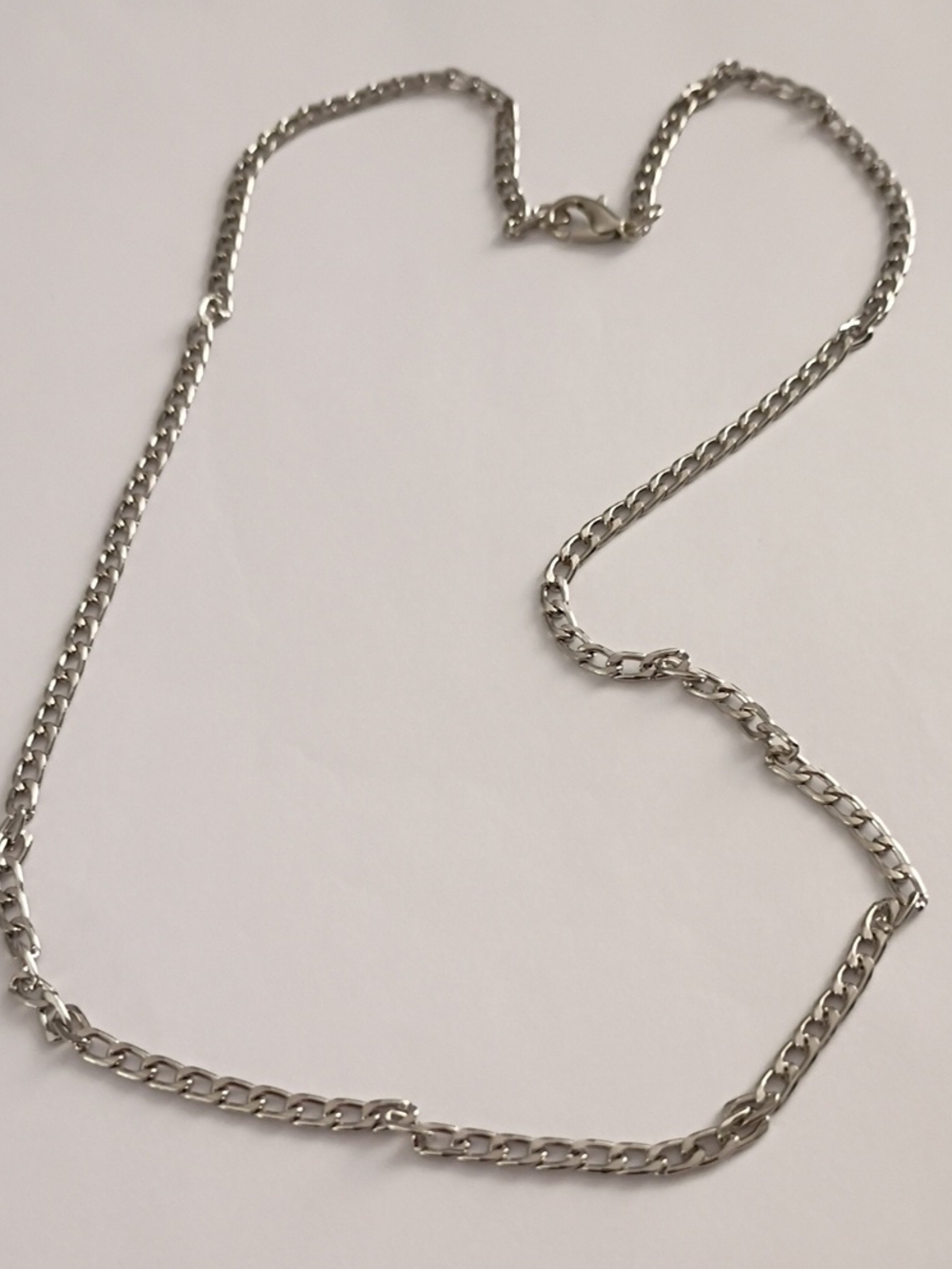 Classic Silver Chain Necklace - Women's Jewelry